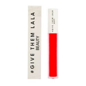 NIB GIVE THEM LALA * HYDROMATTE LIPPEE - I LOVE YOU - RED LIPCOLOR